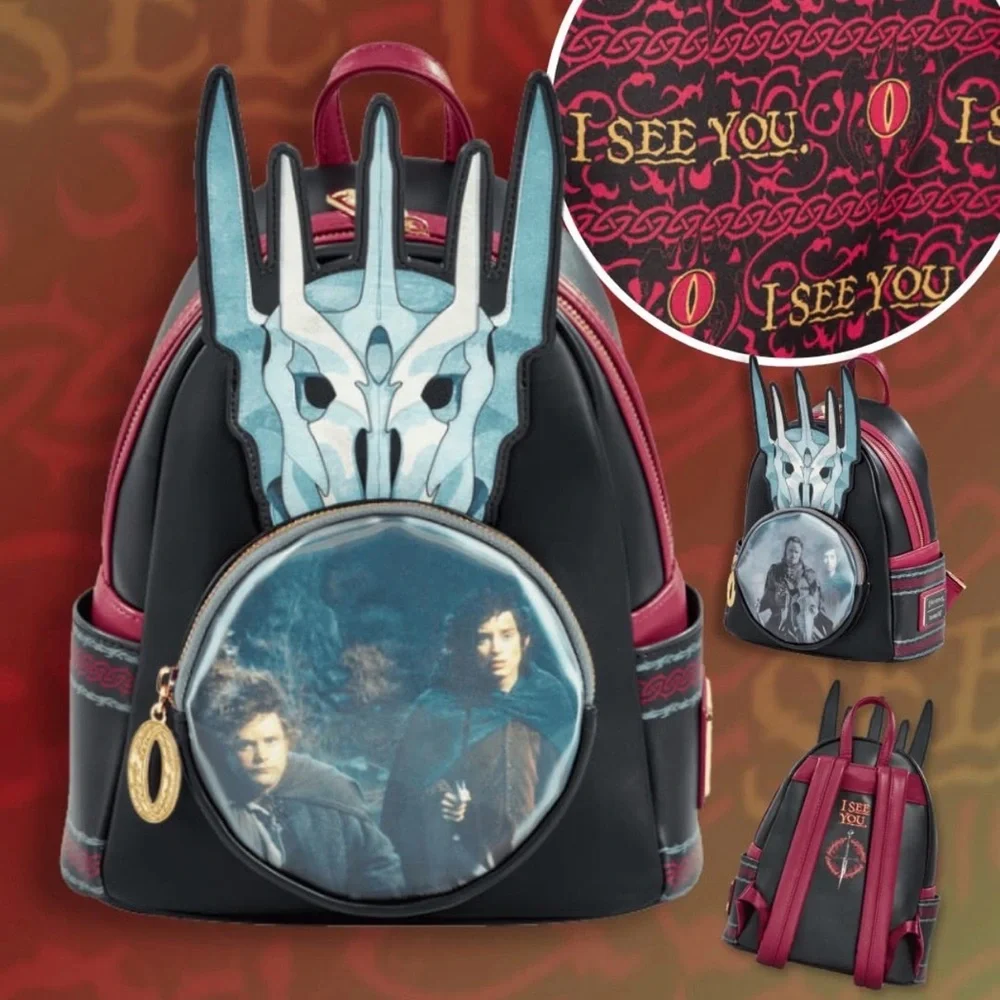 Loungefly The Lord of the Rings Exclusive Sauron Lenticular Mini Backpack - FIRM